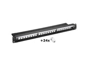 Pro NET Keystone Panel 24x CAT6 (SET)