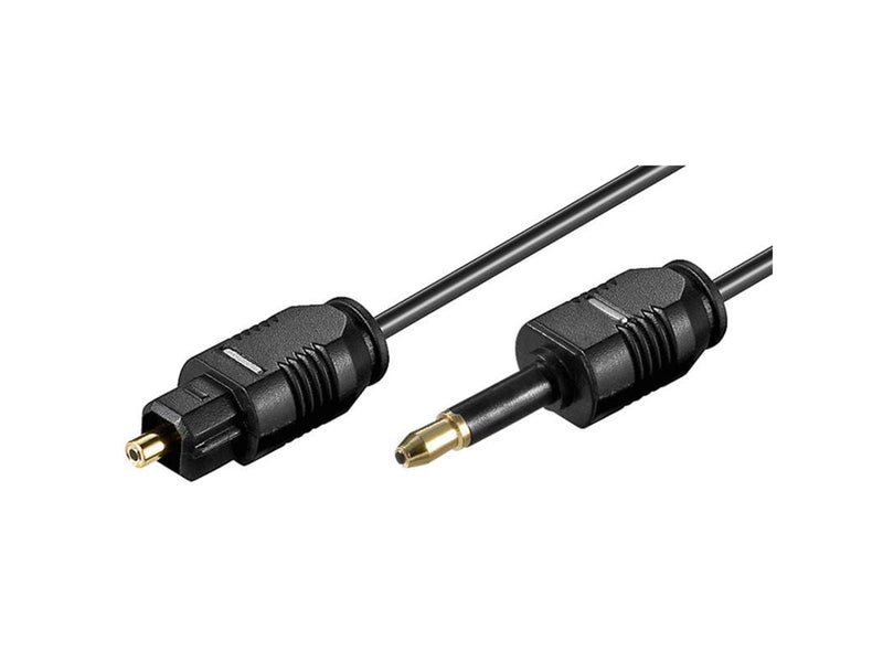Pro Optical Toslink MiniPlug Kabel - 1m