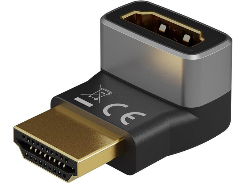 Pro Plus - HDMI - Angled Adapter 90° Vertical - Black