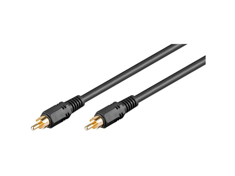 Pro RCA Mono Cable - Black - 2m