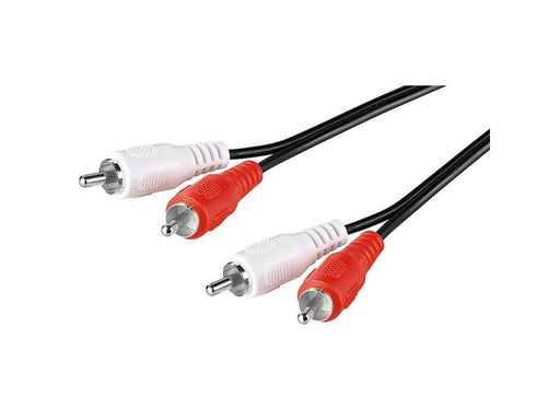 Pro RCA Stereo Cable - Black - 10m