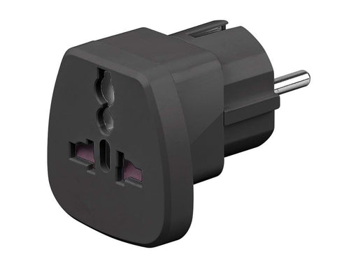 Pro Reise Adapter zu CEE7/7 - Schwarz