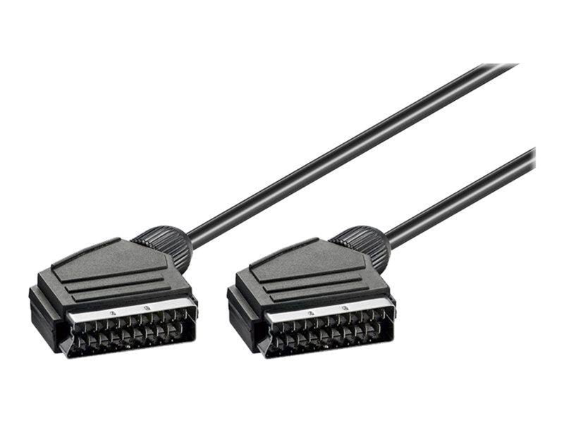 Pro Scart connection cable nickel plated ø 7 mm