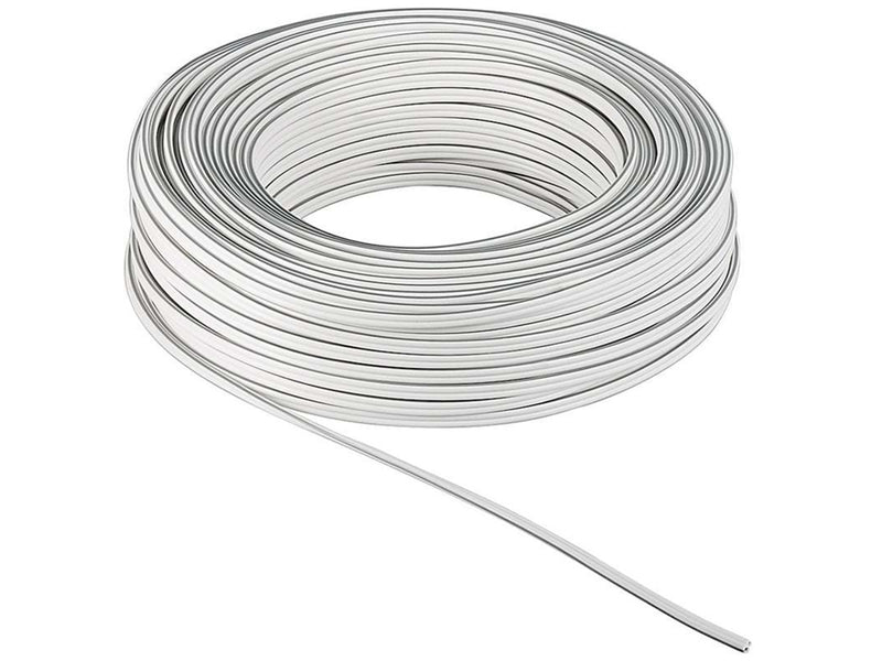 Pro Speaker Cable white CCA - 25 m