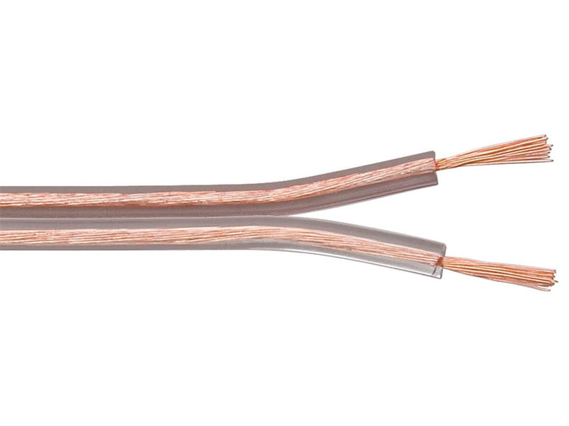 Pro Speaker cable transparent CCA