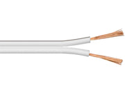 Pro Speaker cable white CCA 100 m - 100 m spool cabl