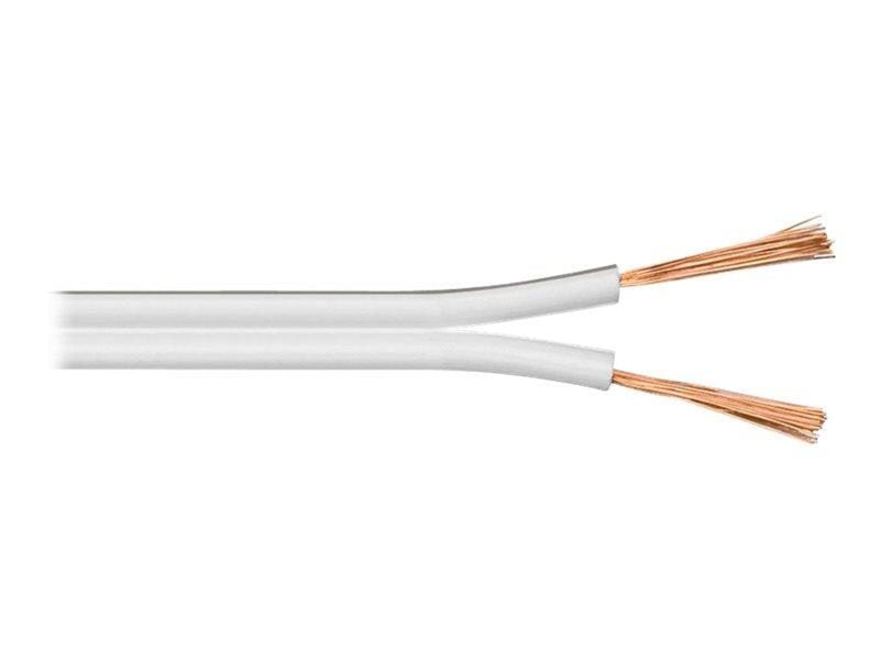 Pro Speaker cable white CCA 100 m - 100 m spool cabl