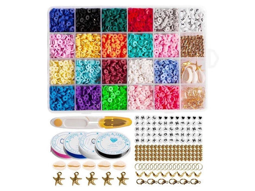 Pro Starter Schmuckset - Heishi-Perlen - 2000 Stk.