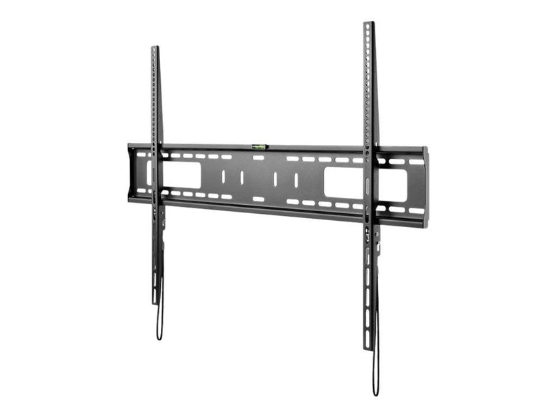 Pro TV wall mount FIXED (XL) black - for TVs - Max 75 kg - recommended for 100"