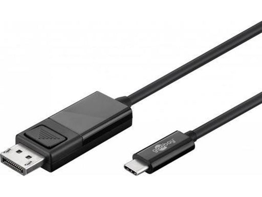 Pro USB-C - Displayport  - Black - 1.2m