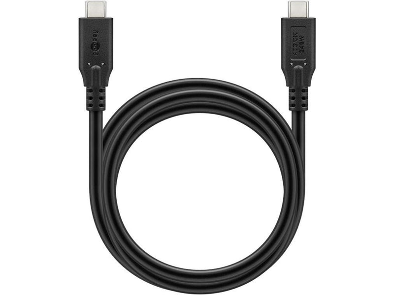 Pro USB-C <-> USB-C - 0.5m - 240 Watt Power Delivery - USB 4.0 / Thunderbolt 4 - Schwarz