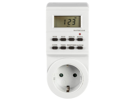 Pro electronic weekly timer for indoor use