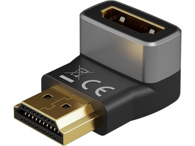 Pro plus - HDMI - Angled Adapter 270° Vertical - Black