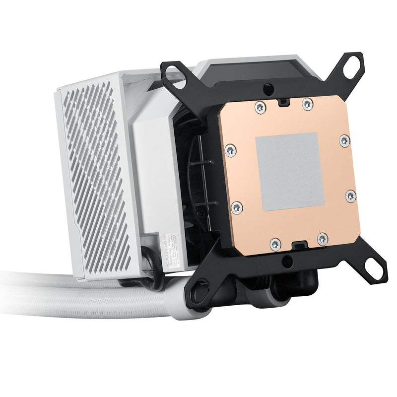ASUS ROG Ryujin III 360 ARGB White Edition All-in-One Flüssig CPU-Kühler (3,5 Zoll LCD, Asetek-Pumpe der 8. Generation,