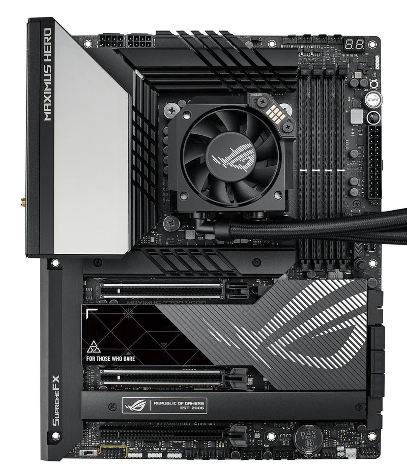 ASUS ROG Ryujin III 360 All-in-One Flüssig CPU-Kühler (3,5 Zoll LCD, Asetek-Pumpe der 8. Generation, 3x Noctua 2000 PWM