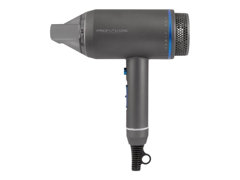 ProfiCare Haartrockner / Föhne PC-HT 3082 - hairdryer - blue/anthracite - 1800 W