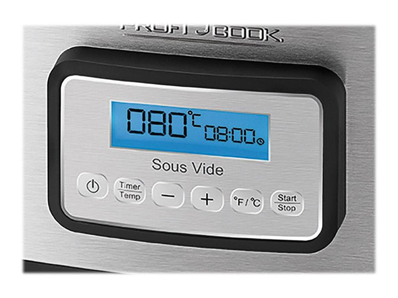 ProfiCook PC-SV 1112 - vacuum cooker - stainless steel/black