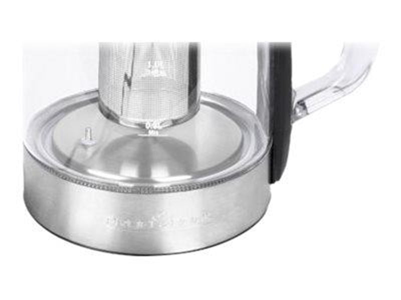 ProfiCook PC-WKS 1167G - tea maker/kettle - stainless steel/glass