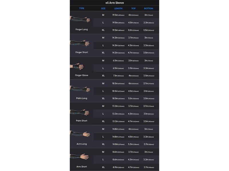 Pulsar ES eSports Arm Sleeve - Finger Short - Medium