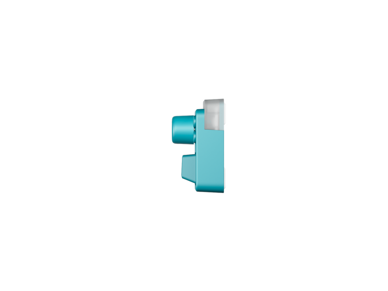Pulsar [LAB] XPAD Mini - Turquoise - Gaming Tastatur (TKL) - Universal - Blau