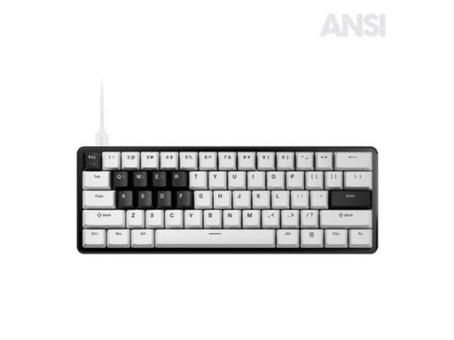 Pulsar PCMK 3 HE 60 (ANSI) - Gaming Tastatur (TKL) - 60% - Englisch (US) - Weiss *DEMO*