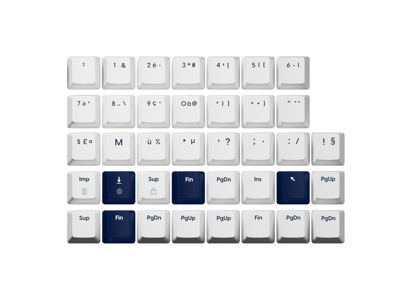 Pulsar PCMK 3 HE TKL (Bruce Lee 85th edition) - Gaming Tastatur (TKL) - 80% - Deutsch - Weiss