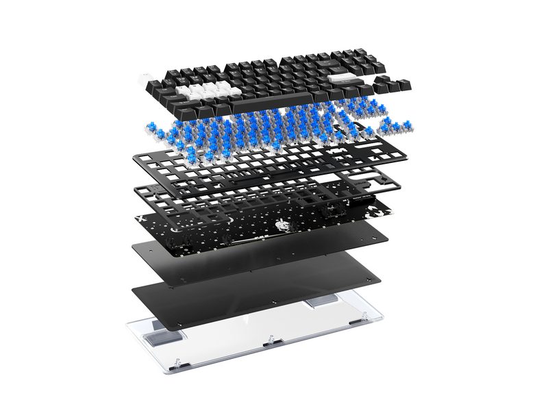 Pulsar PCMK 3 HE TKL - Gaming Tastatur (TKL) - 80% - Englisch (US) - Schwarz
