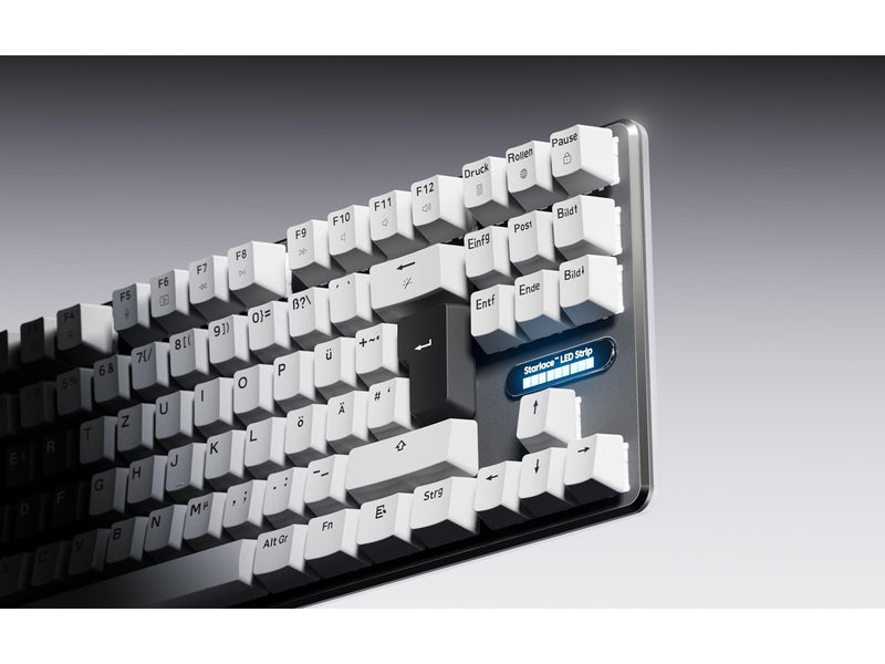 Pulsar PCMK 3 HE TKL - Gaming Tastatur (TKL) - 80% - ISO - Weiss