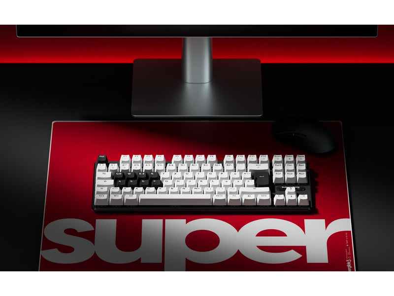 Pulsar PCMK 3 HE TKL - Gaming Tastatur (TKL) - 80% - ISO - Weiss