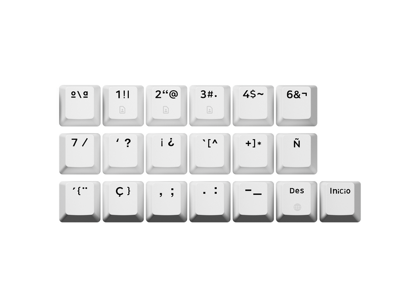 Pulsar PCMK 3 HE TKL - Gaming Tastatur (TKL) - 80% - ISO - Weiss