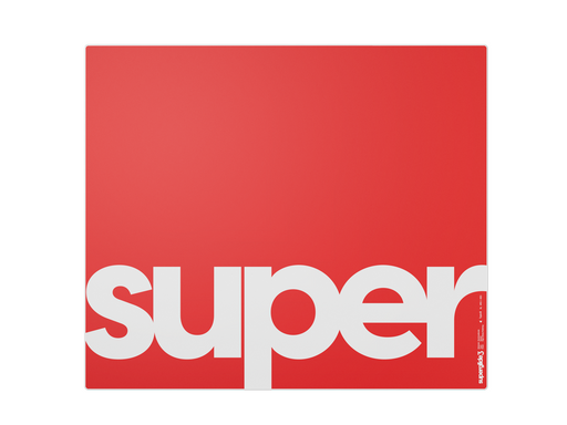 Pulsar Superglide V3 Glass Pad Type-S - XL - Rot