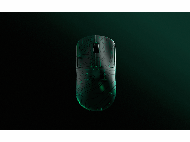 Pulsar X2 CRAZYLIGHT Mini Wireless - RandomFrankP Limited Edition - Gaming Maus (Grün)