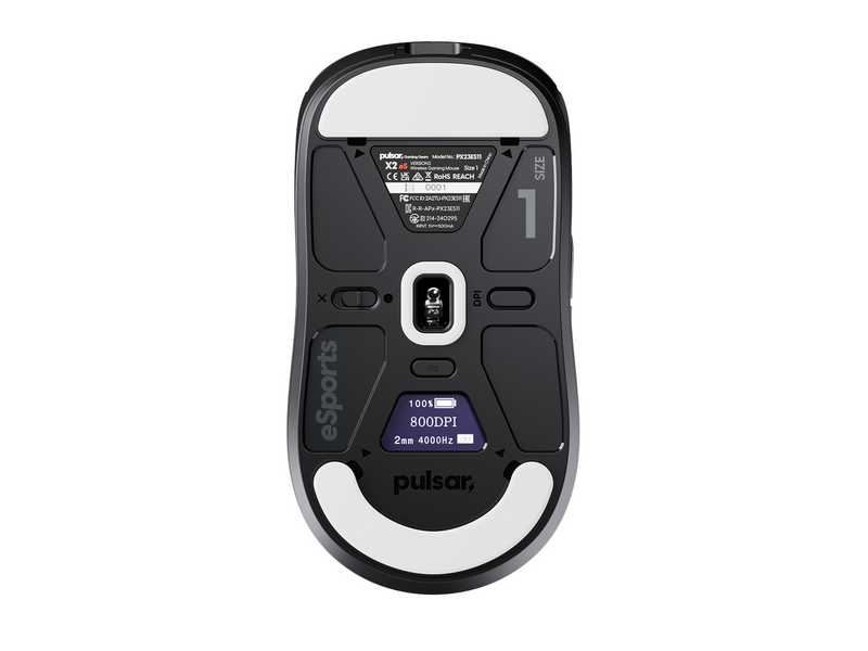 Pulsar X2 v3 eS Mini Wireless - Gaming Maus (Schwarz) *DEMO*
