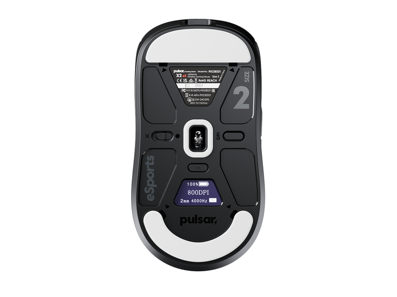 Pulsar X2 v3 eS Mini Wireless - Gaming Maus (Schwarz) *DEMO*