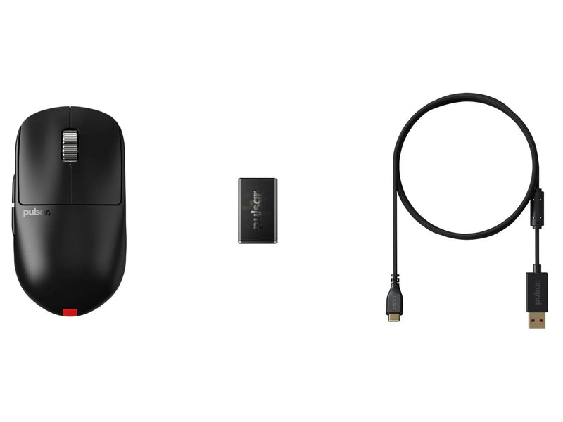 Pulsar X2H V3 eS Medium Wireless - Gaming Maus (Schwarz)