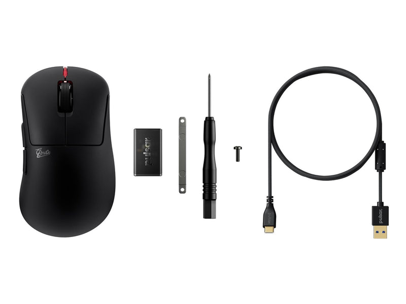 Pulsar ZywOo The Chosen Medium Wireless - Gaming Maus (Weiß)