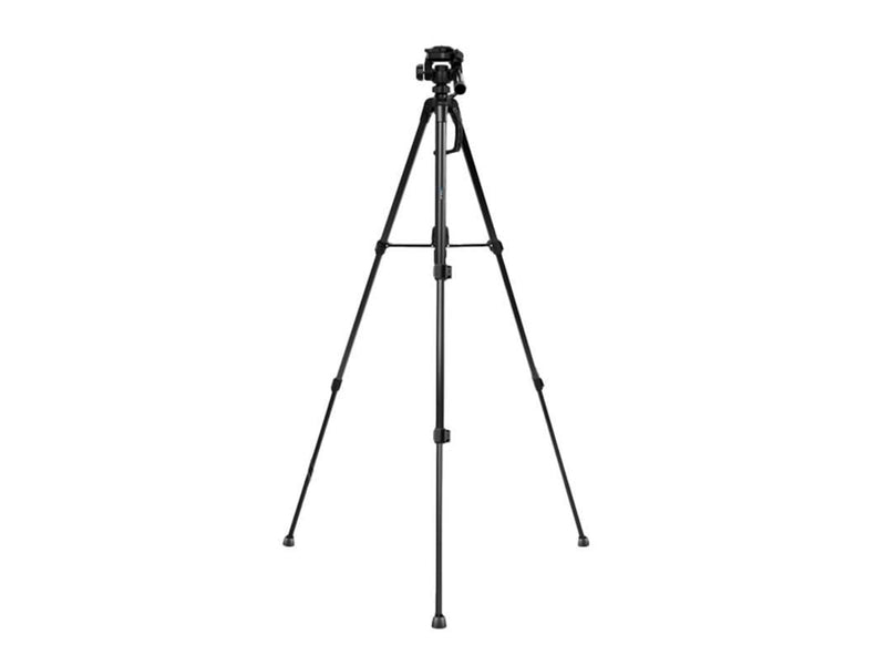 Puluz Aluminum Live Selfie Tripod with 3D Head and Phone Holder (Black)