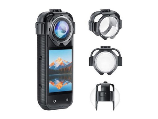 Puluz Lens Covers Snap‑On – Insta360 X5