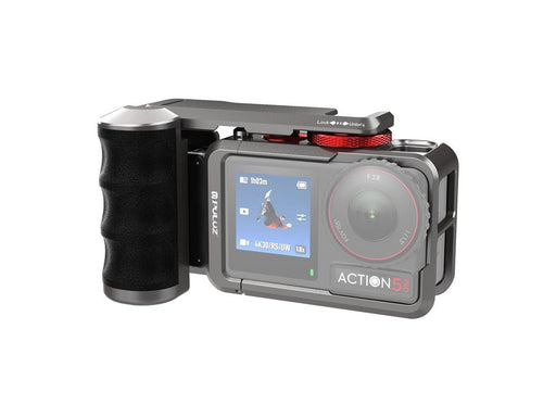 Puluz Metall-Schutzhülle mit  Griff für DJI Osmo Action 5 Pro / Action 4 / Action 3