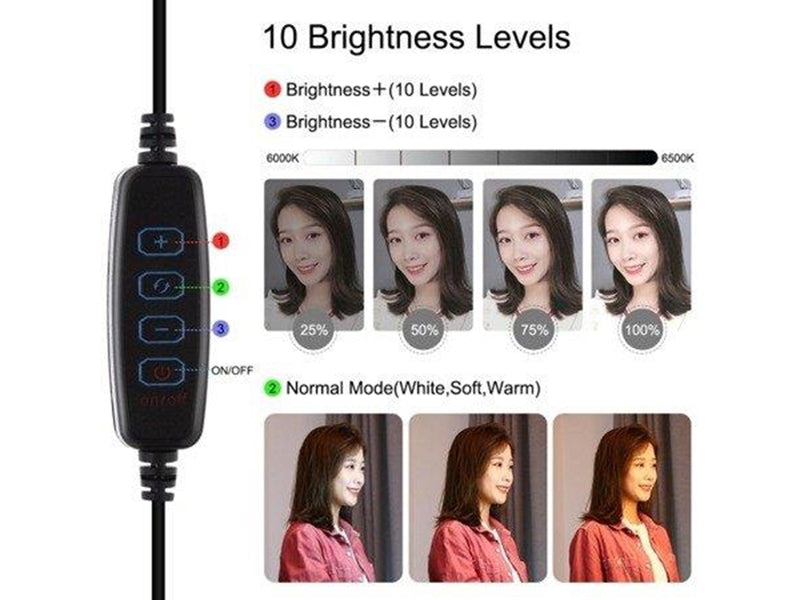 Puluz Ring LED lamp with adjustable base