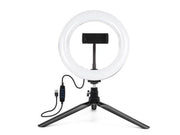 Puluz Tripod Mount with 20cm LED Ring Vlogging