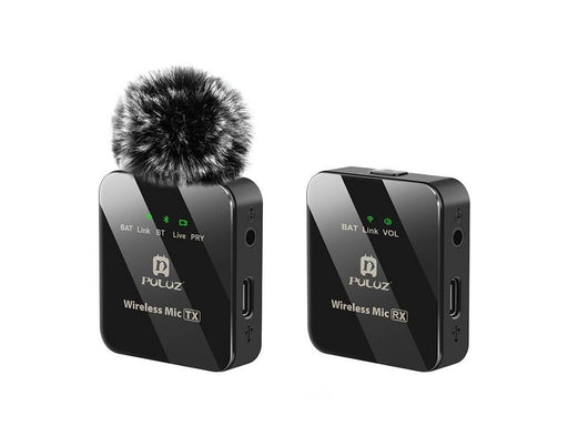 Puluz Wireless Lavalier Microphone 1 TX + 1 RX