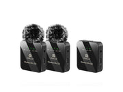 Puluz Wireless Lavalier Microphone 2 TX + 1 RX