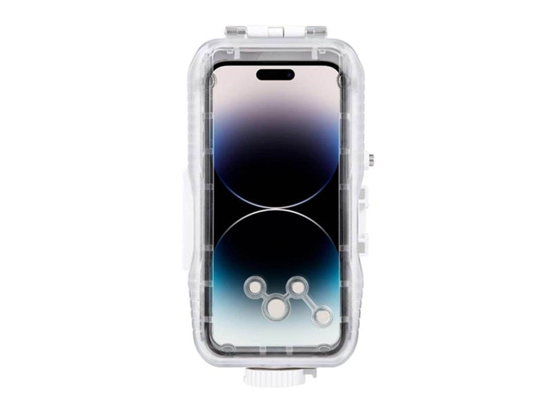 Puluz plastic waterproof case for iPhone 14 Plus/Pro Max/13 Pro Max/12 Pro Max/11 Pro Max (white)