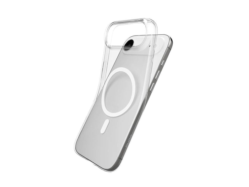 Puro 0.3 MAG Ultra-Slim TPU Case Compatible with MagSafe for iPhone 17 Air - Transparent