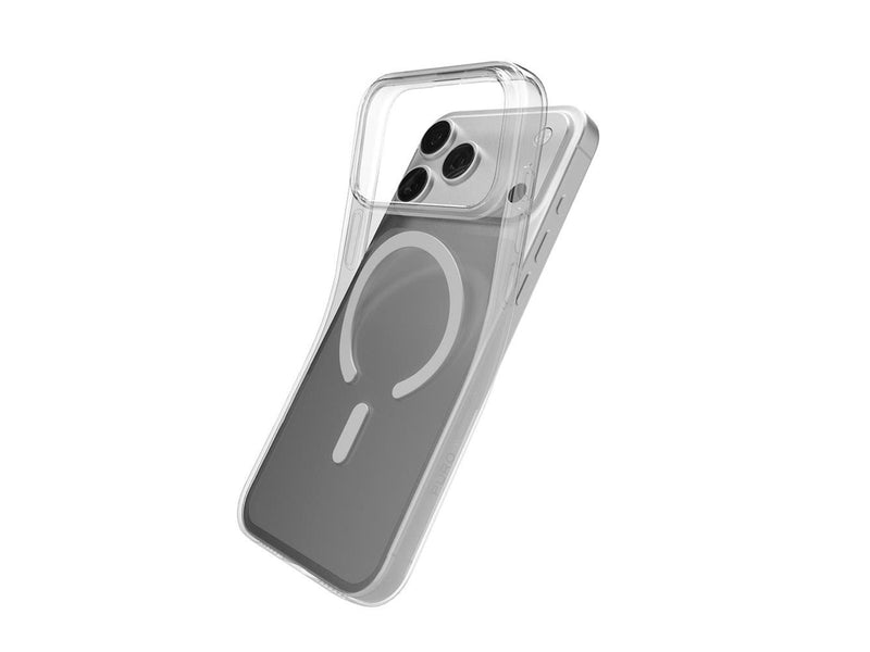 Puro 0.3 MAG Ultra-Slim TPU Case Compatible with MagSafe for iPhone 17 Pro Max - Transparent