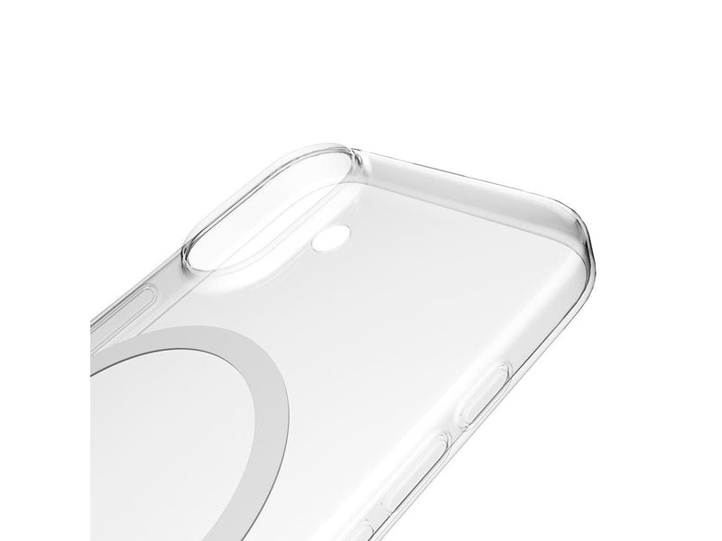 Puro 0.3 MAG Ultra-Slim TPU Case Compatible with MagSafe for iPhone 17 - Transparent