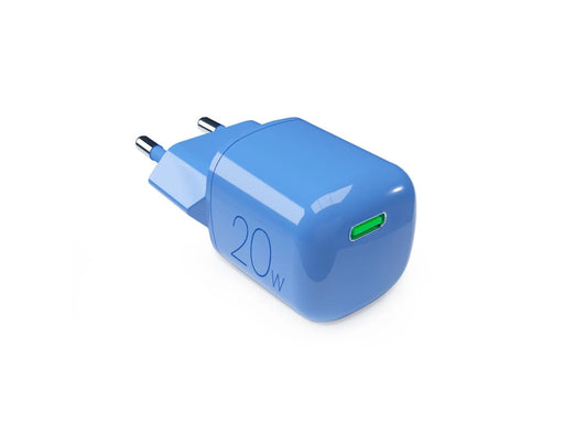 Puro 20W GaN USB-C Wall Charger - Blue