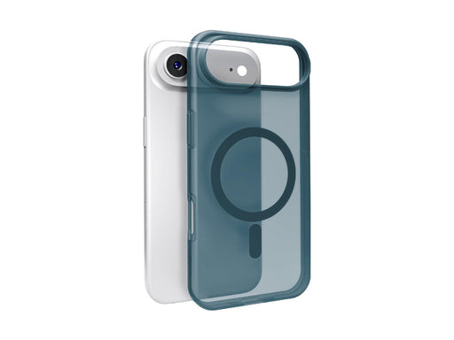 Puro Daylight Magsafe Compatible Silicone Case for iPhone 17 Air - Translucent Turquoise