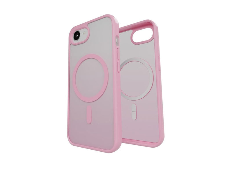 Puro Gradient MagSafe Silicone Case for iPhone 16e/17e - Pink